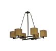 48"W Horizon Bay 6 LT Chandelier