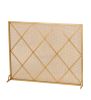 45" Wide X 36" High Diamonds Fireplace Screen