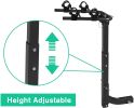 Bosonshop Bike Rack for Car Rack 2-1 Bike Hitch Mount Bicycle Rack for SUV with 2-Inch Receiver, Rubber Lock & Sleek Pad